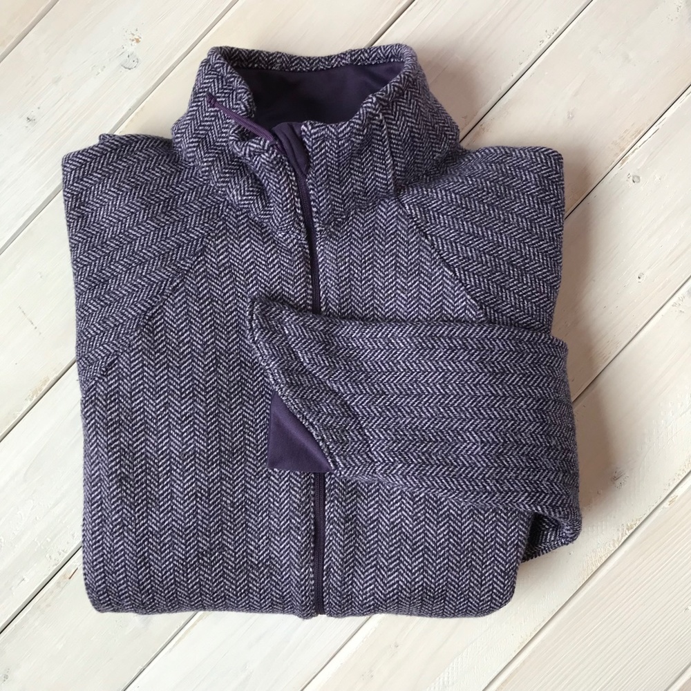 Columbia Women's Full zip Sweater Weather Purple/Grey Size M